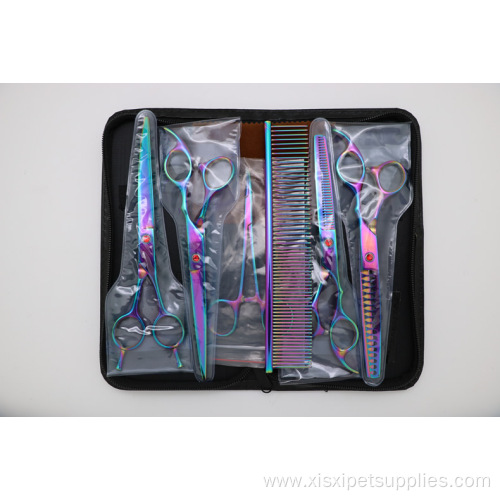 Dog Hair Cutting Tools Pet Grooming Scissors Set